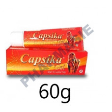 Capsika Gel 60g - Analgesic Gel Cream Capsaicin