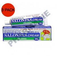 Pack de 3 Crème Salonpas 30g Hisamitsu Japan