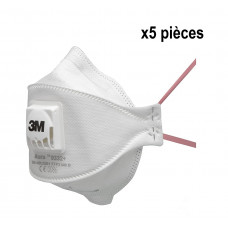 Masque Protection Respiratoire 3M Aura FFP3 x5