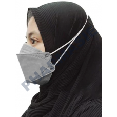 Masque FFP2 Mode Indonésie Thaïlande Hijab Accroche Sangle Derrière la Tête