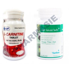 Pack Yanhee Régime Amincissant Diététique VEGGIE + L-carnitine