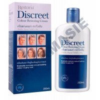 Restoria Discreet Hair Colour Restoring Cream Cover Grey Hair Men Women