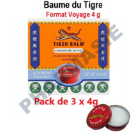 3 pack Tiger Balm 4g Travel Size