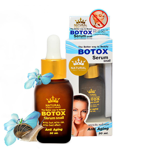 Naturel Botox Organic Snail Gel Facial Serum 30 ML
