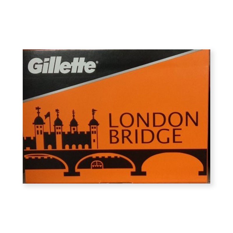 Gillette London Bridge Pack of 100 Razor Blades