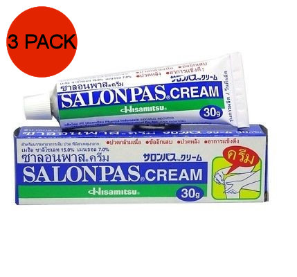 Pack de 3 Crème Salonpas 30g Hisamitsu Japan