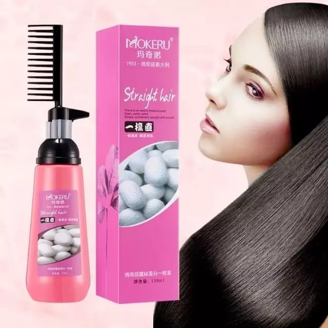 MAKERU Hair Comb Permanent Straightening Cream 150 ML