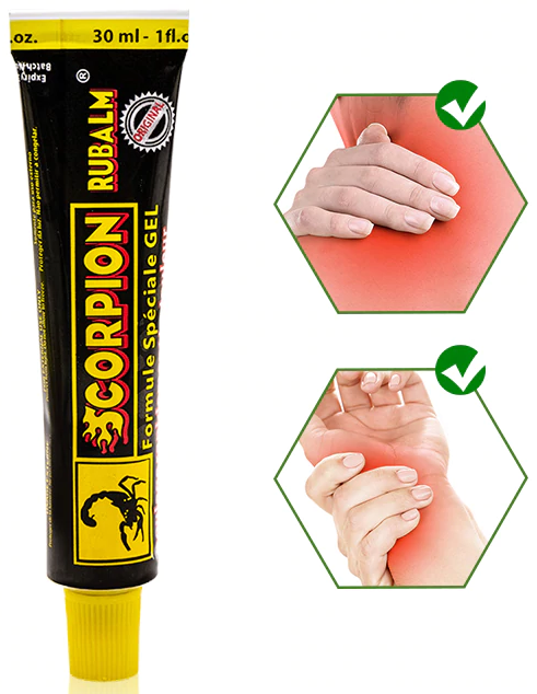 Scorpion Balm Ointment Against Muscle Pain Bad Posture